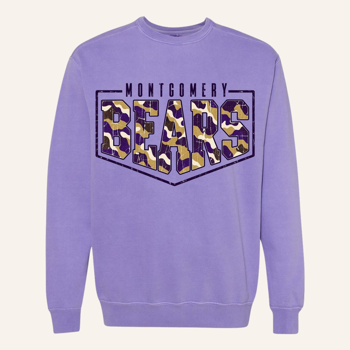Montgomery Camo Crewneck