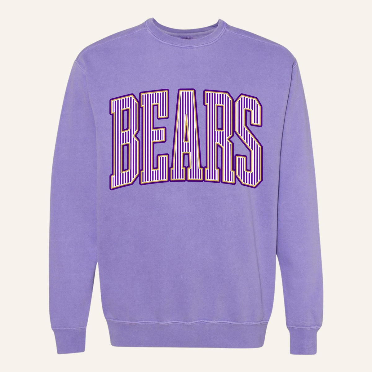 Striped Bears Crewneck