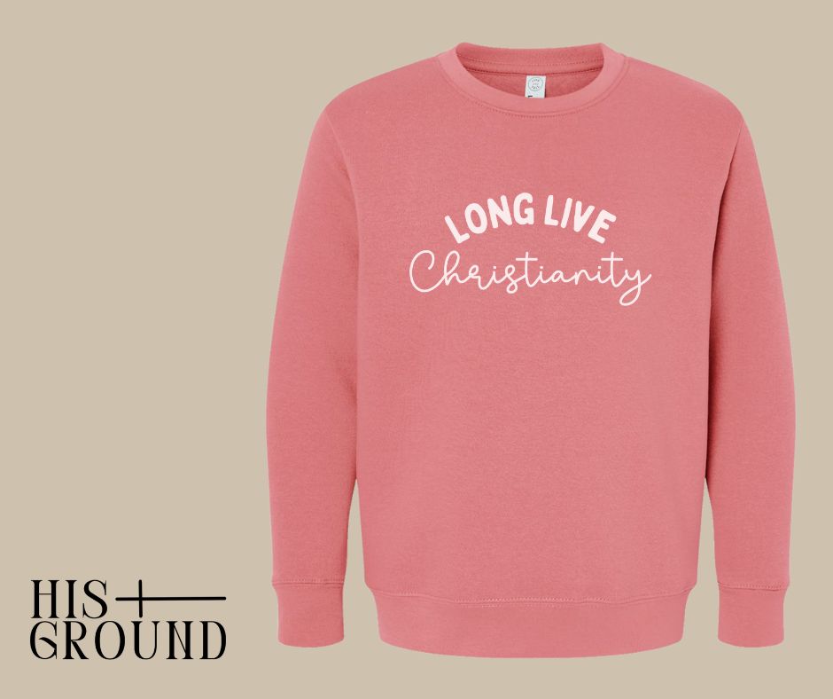 Long Live Christianity Crewneck - Youth