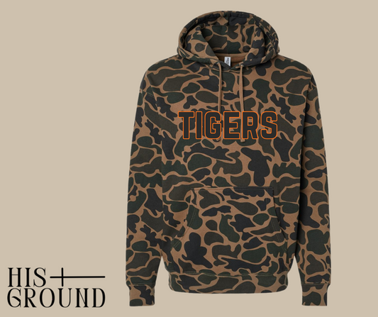 Tigers Camo Hoodie