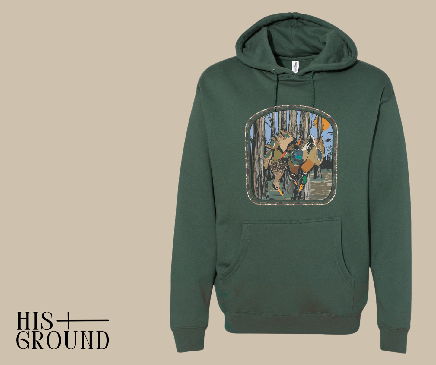 Hanging Ducks - Hoodie / Adult