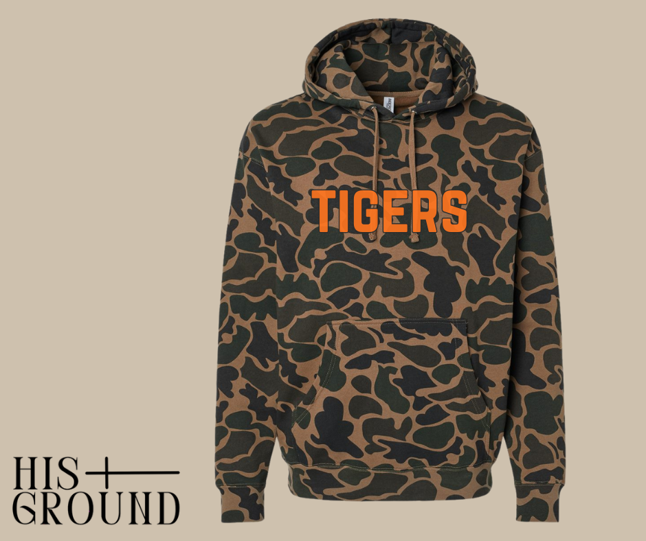 Tigers Camo Hoodie