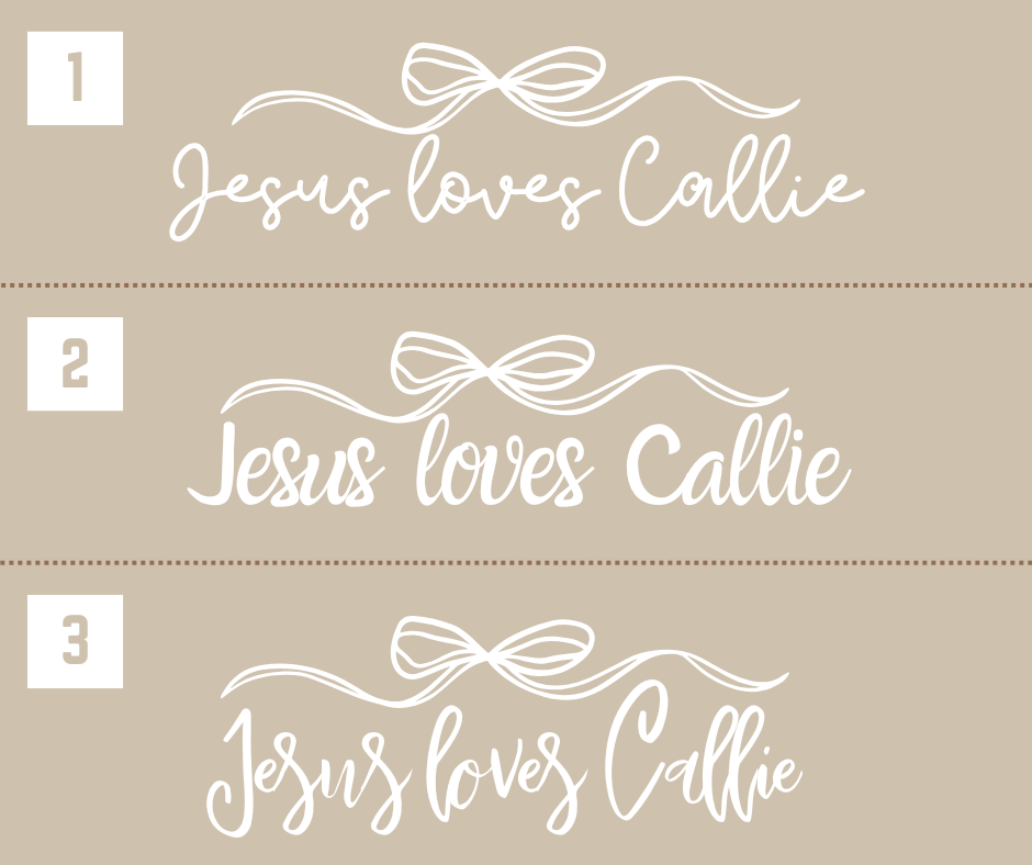 Girl Jesus Loves - Personalized