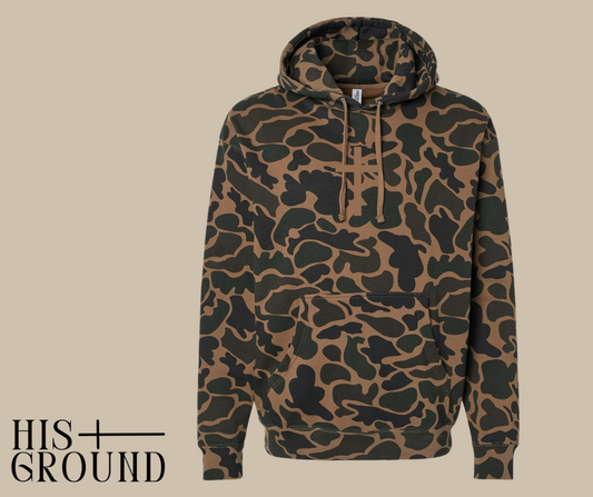 Camo Cross Hoodie