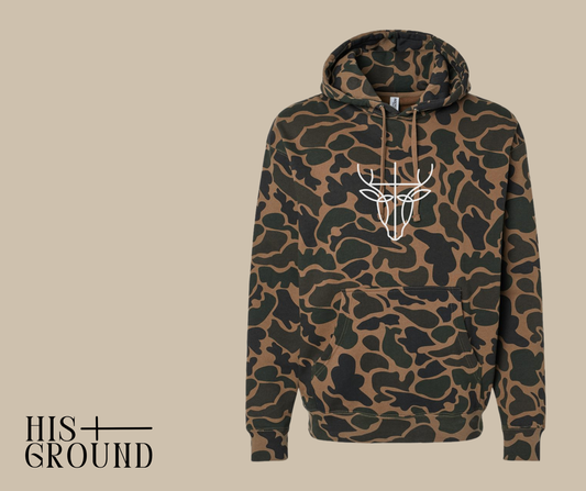 Deerhead Cross Hoodie / Adult