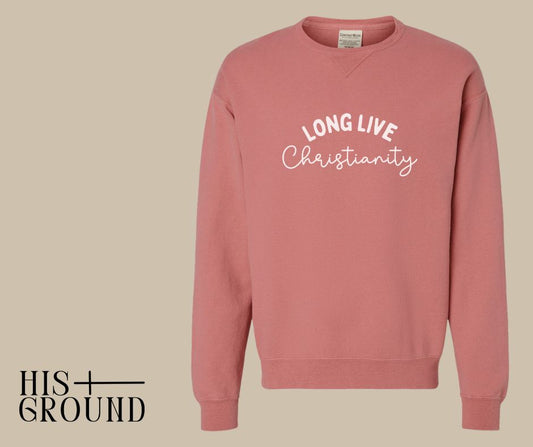 Long Live Christianity Crewneck - Adult